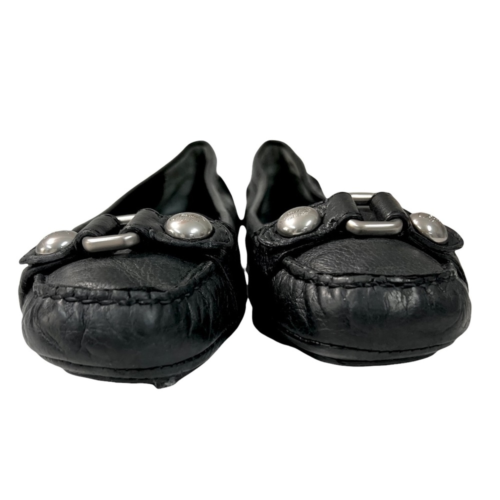 COACH vintage loafer Leather Black Slip On Flats - Picture 5 of 14